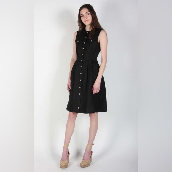 Birds of North America Tree Mouse dress in black - Picture 2 of 8